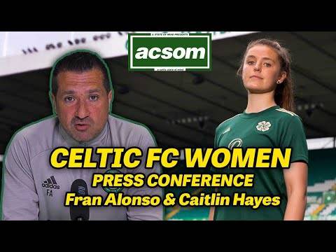 FRAN ALONSO & CAITLIN HAYES press conference // Celtic FC Women // ACSOM // A Celtic State of Mind FRAN ALONSO & CAITLIN HAYES press conference // Celtic FC Women // ACSOM // A Celtic State of Mind