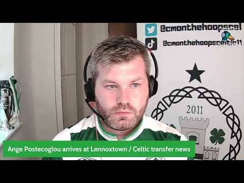 Ange Postecoglou arrives at Lennoxtown / Celtic transfer news Ange Postecoglou arrives at Lennoxtown / Celtic transfer news