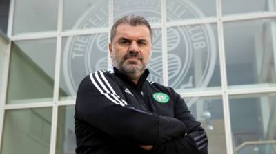 Ange Postecoglou gets down to business after arriving at Lennoxtown Ange Postecoglou gets down to business after arriving at Lennoxtown