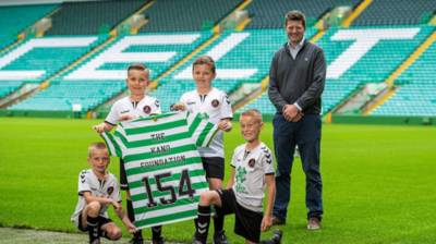 Celtic delighted to donate more than 150 season books to The Kano Foundation Celtic delighted to donate more than 150 season books to The Kano Foundation
