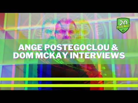 Meeting Dom McKay and Ange Postecoglou Meeting Dom McKay and Ange Postecoglou