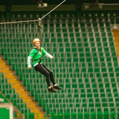 Supporters Zip Slide in Paradise for Celtic Fc Foundation Supporters Zip Slide in Paradise for Celtic Fc Foundation