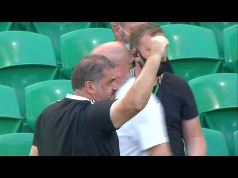 Ange Postecoglou welcomed by Celtic fans, speaks ahead of Midtjylland Champions League qualifier Ange Postecoglou welcomed by Celtic fans, speaks ahead of Midtjylland Champions League qualifier