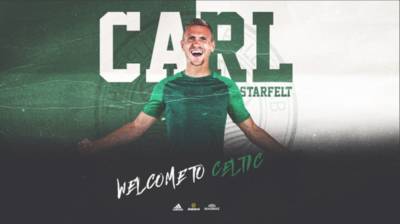Celtic delighted to welcome Swedish defender Carl Starfelt Celtic delighted to welcome Swedish defender Carl Starfelt