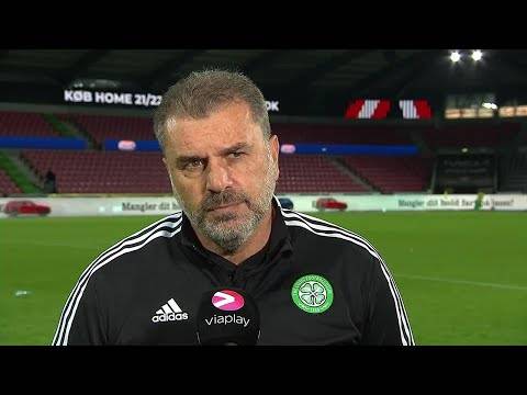Celtic manager Ange Postecoglou reacts to Champions League exit against Midtjylland Celtic manager Ange Postecoglou reacts to Champions League exit against Midtjylland