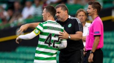 Manager: Callum McGregor has been an incredible leader so far Manager: Callum McGregor has been an incredible leader so far