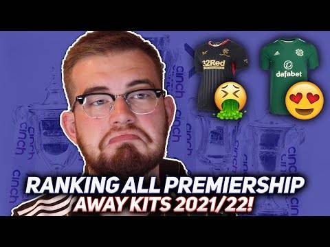 RANKING ALL 12 SCOTTISH PREMIERSHIP AWAY KITS! – 2021/22! RANKING ALL 12 SCOTTISH PREMIERSHIP AWAY KITS! – 2021/22!