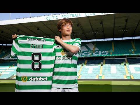 Kyogo Furuhashi determined to impress in green and white Kyogo Furuhashi determined to impress in green and white