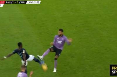 Goldson slammed for cheating as Malmo see red for nothing Goldson slammed for cheating as Malmo see red for nothing