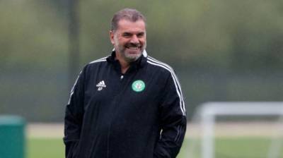 Ange Postecoglou reacts to UEFA Europa League draw Ange Postecoglou reacts to UEFA Europa League draw