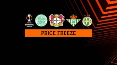 Europa League price freeze for Season Ticket holders Europa League price freeze for Season Ticket holders