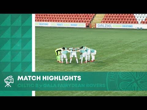 HIGHLIGHTS: Celtic FC B 2-0 Gala Fairydean Rovers