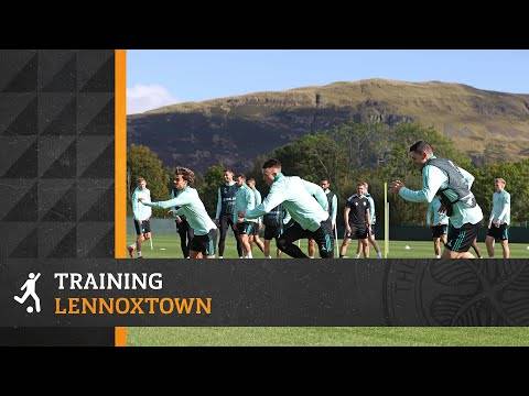 ⛰️ The Bhoys train in the Lennoxtown sunshine. ☀️ ⛰️ The Bhoys train in the Lennoxtown sunshine. ☀️