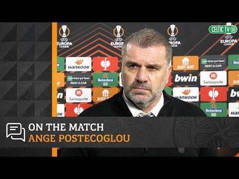 On the Match: Ange Postecoglou | Celtic 0-4 Bayer Leverkusen On the Match: Ange Postecoglou | Celtic 0-4 Bayer Leverkusen