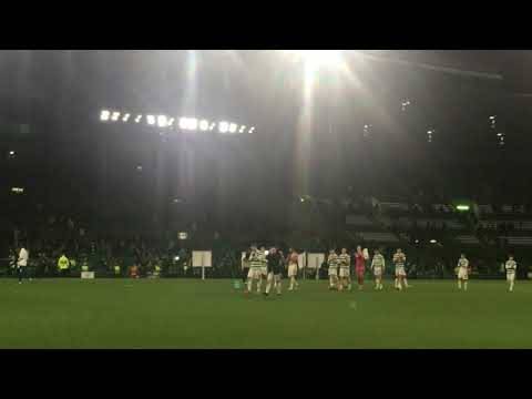 Celtic fans APPLAUD players & manager | celtic 0-4 bayer leverkusen Celtic fans APPLAUD players & manager | celtic 0-4 bayer leverkusen