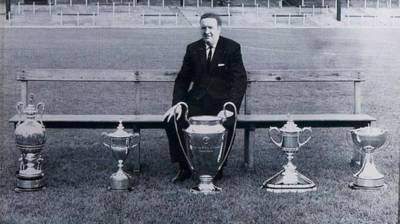 Jock Stein’s first wins as player and manager for each trophy Jock Stein’s first wins as player and manager for each trophy