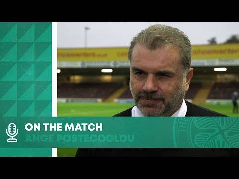 On the Match: Ange Postecoglou | Motherwell 0-2 Celtic On the Match: Ange Postecoglou | Motherwell 0-2 Celtic