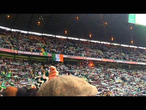 UNIQUE! you’ll never walk alone from celtic fans | celtic 2-0 ferencvaros