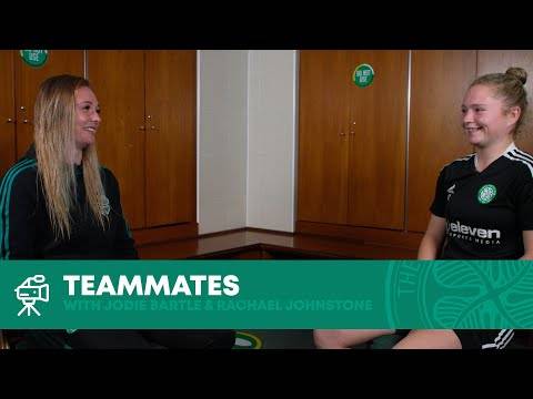 Celtic FC Women Teammates: Jodie Bartle and Rachael Johnstone Celtic FC Women Teammates: Jodie Bartle and Rachael Johnstone