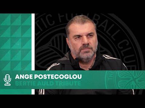 Exclusive Interview | Ange Postecoglou | Bertie Auld Tribute (12/11/21) Exclusive Interview | Ange Postecoglou | Bertie Auld Tribute (12/11/21)