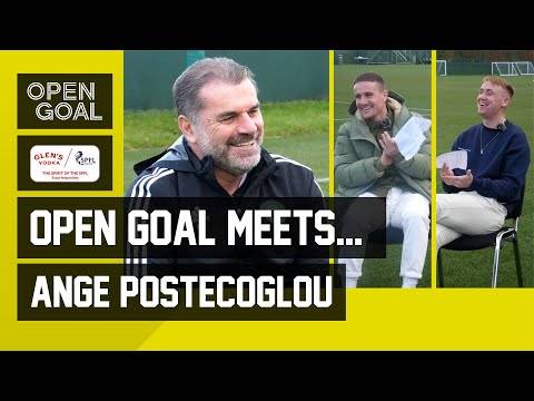 ANGE POSTECOGLOU | Open Goal Meets. Celtic Manager ANGE POSTECOGLOU | Open Goal Meets. Celtic Manager