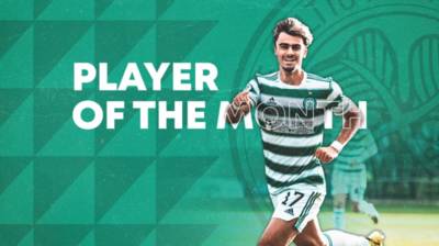 Jota is Premiership Player of the Month for October Jota is Premiership Player of the Month for October