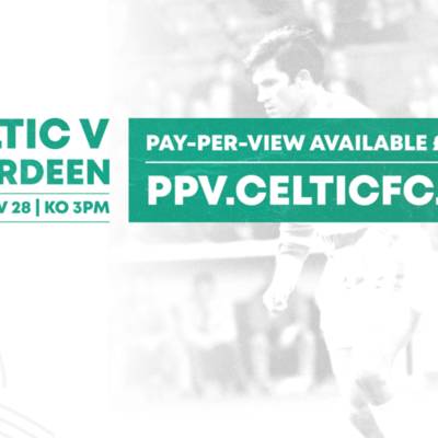 StreamDigital Pay-per-view available in UK & Ireland for Celtic v Aberdeen StreamDigital Pay-per-view available in UK & Ireland for Celtic v Aberdeen