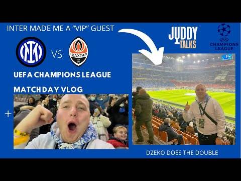 INTER vs SHAKHTAR | CHAMPIONS LEAGUE MATCH DAY EXPERIENCE! | DZEKO SCORES BOTH IN 2-0 INTER WIN! INTER vs SHAKHTAR | CHAMPIONS LEAGUE MATCH DAY EXPERIENCE! | DZEKO SCORES BOTH IN 2-0 INTER WIN!