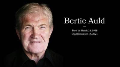 Bertie Auld Special Tribute Programme this weekend Bertie Auld Special Tribute Programme this weekend
