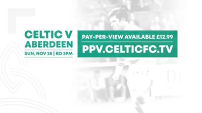 StreamDigital Pay-per-view available in UK & Ireland for Sunday’s match v Aberdeen StreamDigital Pay-per-view available in UK & Ireland for Sunday’s match v Aberdeen