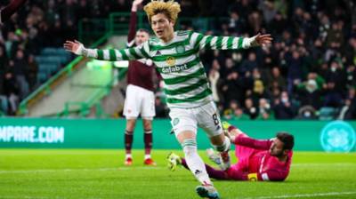Celtic seal the three points against Hearts thanks to Kyogo strike Celtic seal the three points against Hearts thanks to Kyogo strike
