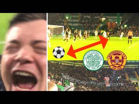 CRIKEY! MAGIC ROGIC MATE! tom scores as ultras protest | celtic 1-0 motherwell