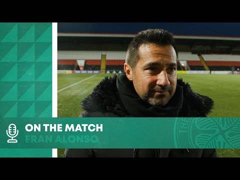 Fran Alonso On The Match | Celtic FC Women 7-0 Motherwell Fran Alonso On The Match | Celtic FC Women 7-0 Motherwell