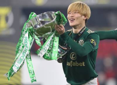 Kyogo sends beautiful message to Celtic fans after League Cup win Kyogo sends beautiful message to Celtic fans after League Cup win