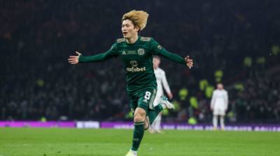 Kyogo returns to the Celtic starting XI to face St Johnstone on Boxing Day Kyogo returns to the Celtic starting XI to face St Johnstone on Boxing Day
