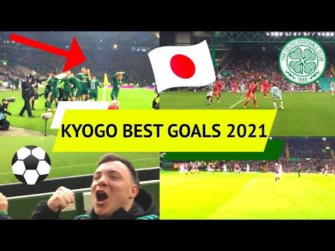 Kyogo BEST celtic GOALS! 古橋 亨梧 ゴール fan view & reaction
