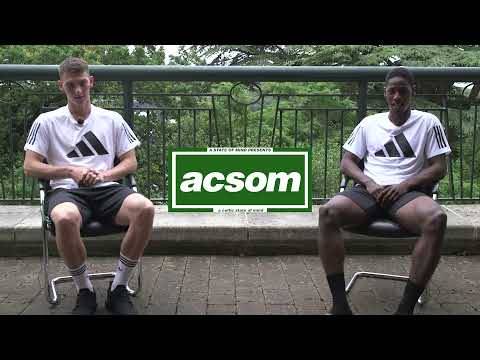 “There will be more content coming up behind the scenes at Celtic.” Osaze Urhoghide with ACSOM “There will be more content coming up behind the scenes at Celtic.” Osaze Urhoghide with ACSOM