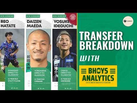 What will Maeda, Hatate and Ideguchi bring to Celtic? | Transfer breakdown w/Bhoys Analytics What will Maeda, Hatate and Ideguchi bring to Celtic? | Transfer breakdown w/Bhoys Analytics
