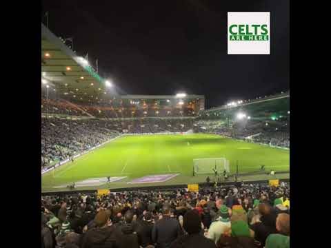 Celtic Park Atmosphere [Disco Lights] vs Hibs