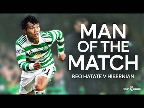 Reo Hatate’s Celtic Debut vs Hibernian! | Every Touch | cinch Premiership