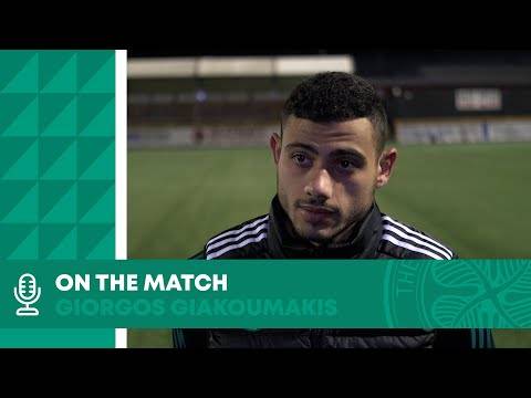 Giorgos Giakoumakis On the Match | Alloa Athletic 1-2 Celtic Giorgos Giakoumakis On the Match | Alloa Athletic 1-2 Celtic