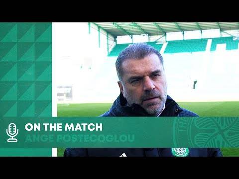 Ange Postecoglou On The Match | Hibernian 0-0 Celtic