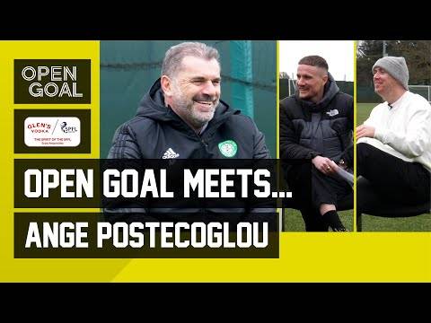 ANGE POSTECOGLOU IS BACK ON THE SHOW! | Open Goal Meets. Glen’s Vodka February MOTM