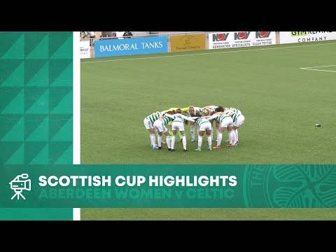 HIGHLIGHTS: Aberdeen 0-2 Celtic FC Women | Ghirls progress to Cup semi-finals