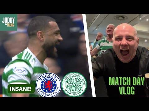 The Moment Celtic Won the League Vs Rangers at Ibrox | Rangers Vs Celtic Match Day Vlog | Fan Cam