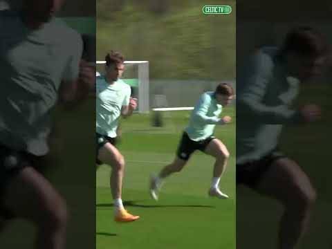 Celtic Training at Lennoxtown before travelling to Highlands! #Shorts
