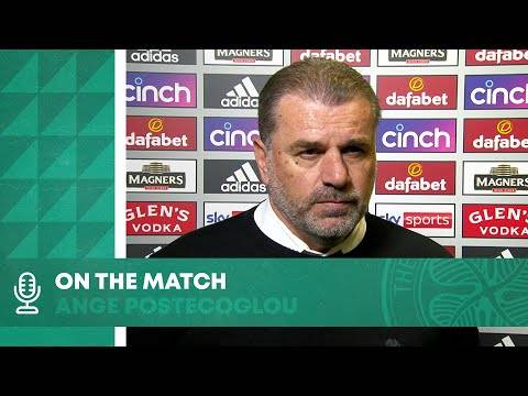 Ange Postecoglou On The Match | Celtic 1-1 Rangers | Celtic share the spoils in Glasgow derby