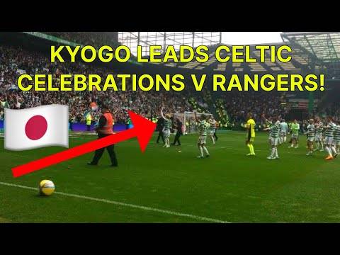Kyogo! Leads Celebrations 古橋 亨梧 V Rangers 1-1