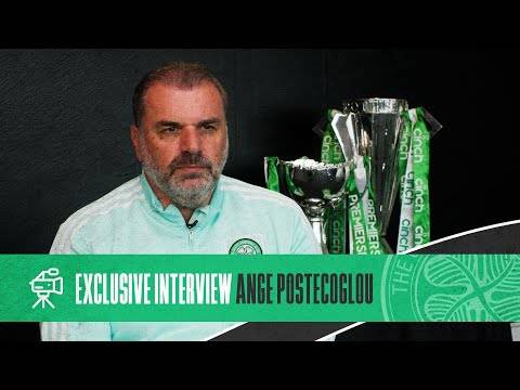 The Exclusive First interview with Celtic boss Ange Postecoglou of the 22/23 campaign