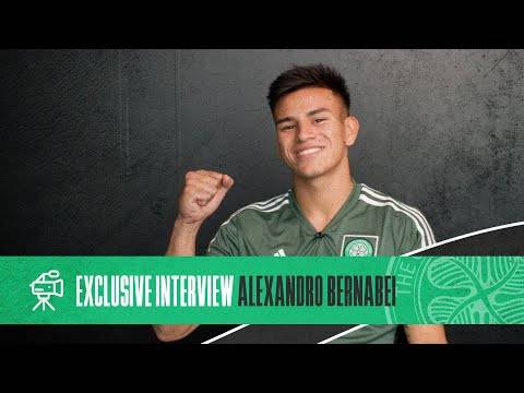 First Ever Argentinian Celtic Player! | Alexandro Bernabei’s first Interview as a Celt!